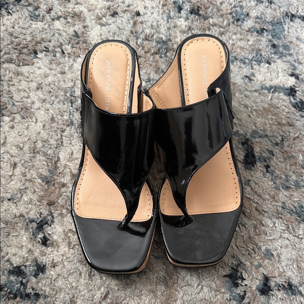 Black Patent LeaWomen's Sandals
